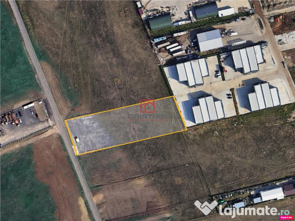 Platforma pietruita/spatiu industrial Domnesti - Centura, I 