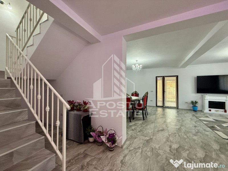 Casa individuala eficienta energetic, 4 camere, 430mp ter...