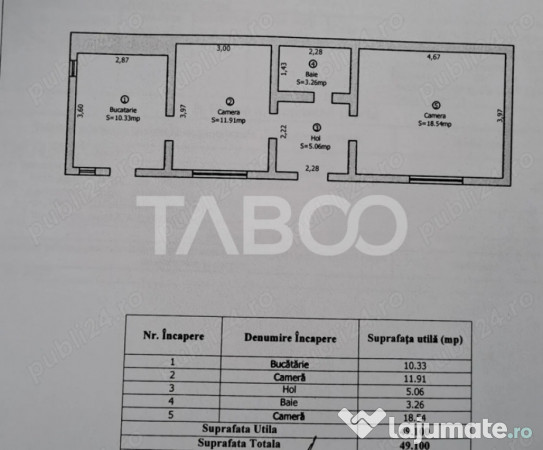 Casa cu curte de vanzare mobilata si renovata - mutare ime