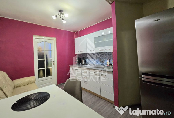 Apartament decomandat, 2 camere, etaj intermediar, Lipovei