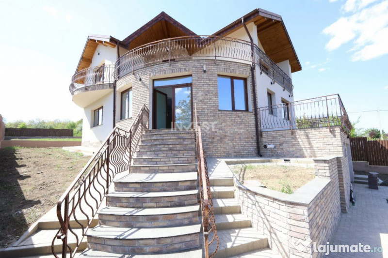 Vilă finalizată, disponibilă cu 600 sau 1000 mp teren, Re 