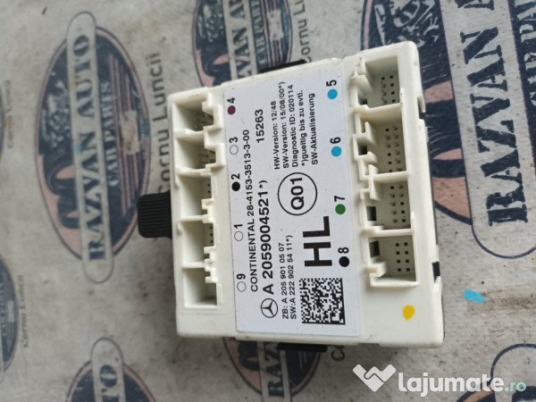 Modul Portiera Stanga Spate Mercedes C-Class 2015