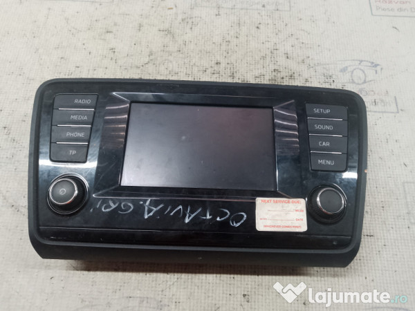 Display navigatie Skoda Octavia 3 2014
