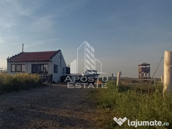 Farmhouse la 14km de Timisoara, teren agricol 1ha