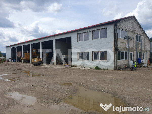 Teren si hala 42.000 mp + zona administrativa la 7 minute de 
