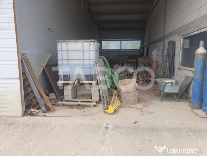 Teren si hala 42.000 mp + zona administrativa la 7 minute de 