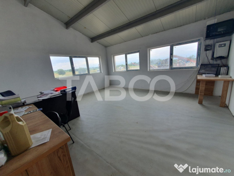 Teren si hala 42.000 mp + zona administrativa la 7 minute de 