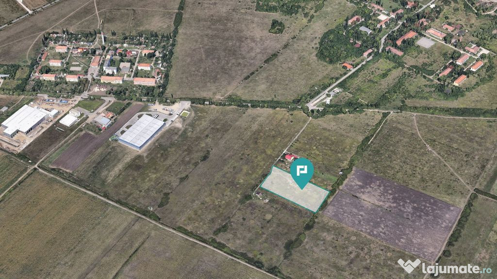 Teren de 11502mp cu PUZ in lucru Ghiroda,Timișoara 