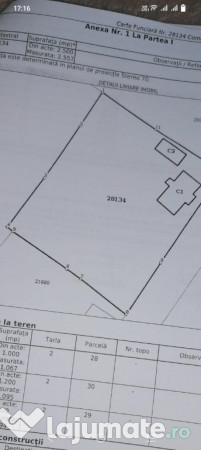 Calarasi – Dor Marunt, casa 4 camere din caramida, 2550 mp 