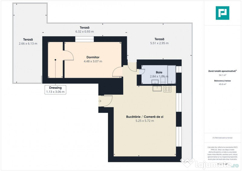 Penthouse de lux în Dumbrăvița