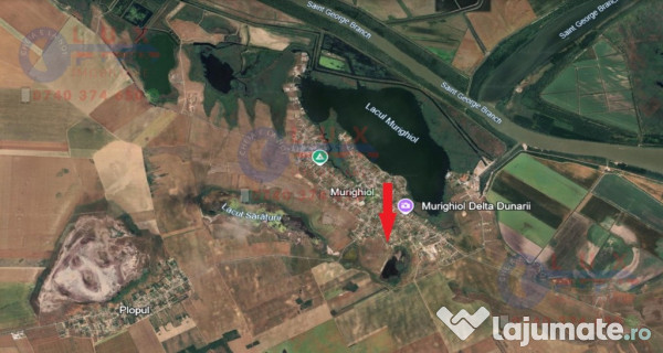 ID 7858 TEREN DE VÂNZARE – MURIGHIOL, DELTA DUNĂRII