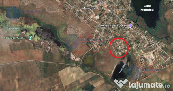 ID 7858 TEREN DE VÂNZARE – MURIGHIOL, DELTA DUNĂRII