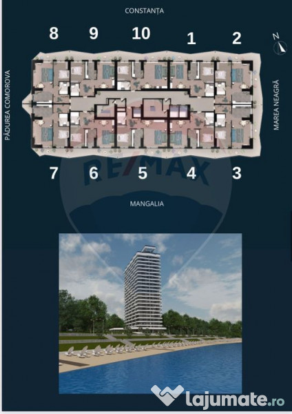 Apartament de vanzare OlimpTower etaj 16