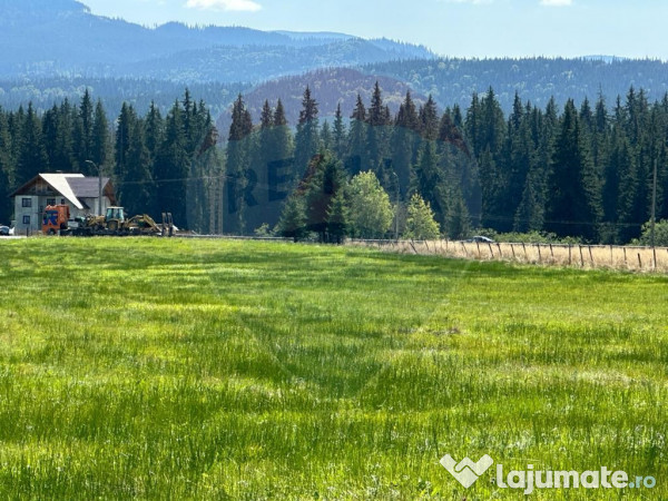 Teren parțial intravilan 30,930 mp Poiana Stampei-DN E58...