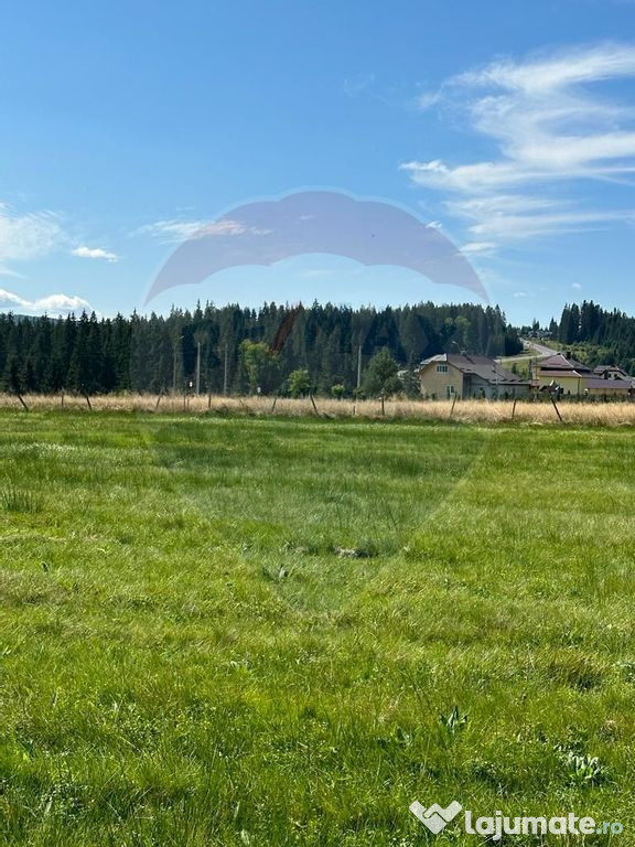 Teren parțial intravilan 30,930 mp Poiana Stampei-DN E58...