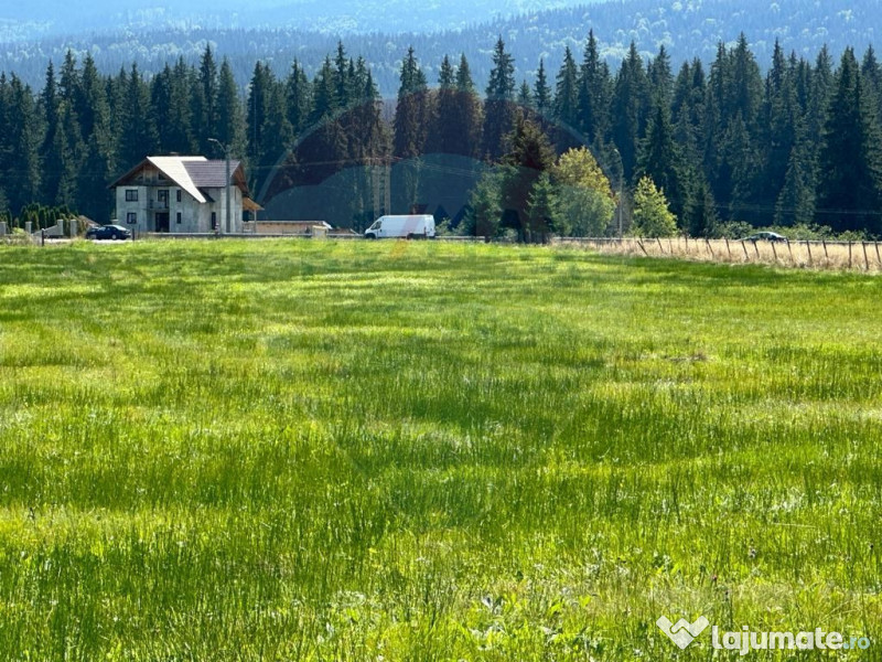 Teren parțial intravilan 30,930 mp Poiana Stampei-DN E58...