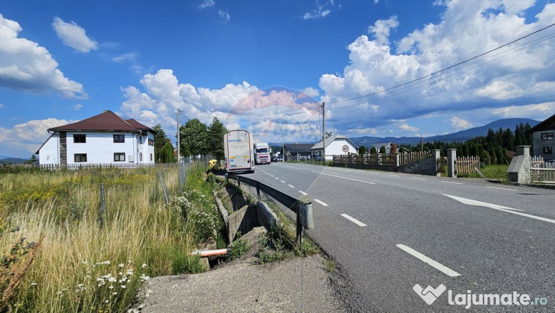 Teren parțial intravilan 30,930 mp Poiana Stampei-DN E58...