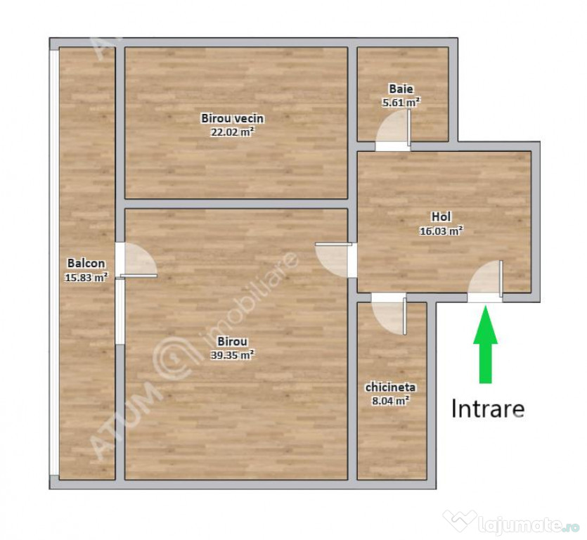 De inchiriat spatiu de birouri in zona centrala din Sibiu 