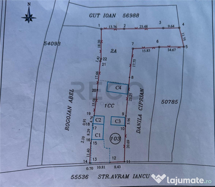 Reco Casa teren intravilan in Tinca 