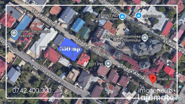 550 mp, D=24,63 m, L1a, S+P+2+M, CUT-45% - COMISION 0% / ... 