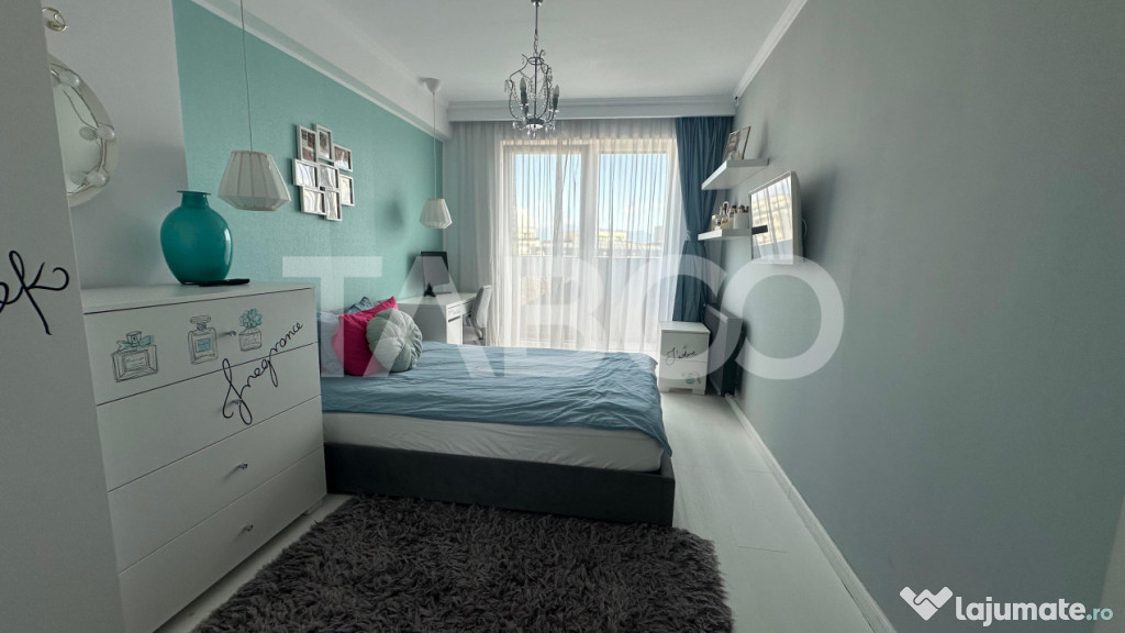Penthouse 3 camere de lux 2 bai loc de parcare zona Lupeni S 