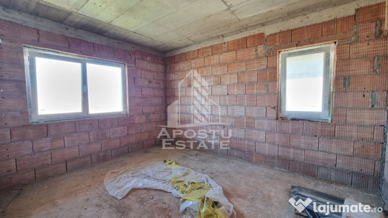 Casa individuala la rosu sau la cheie, Giarmata 