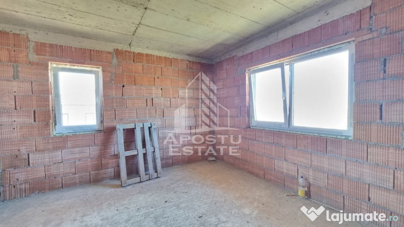 Casa individuala la rosu sau la cheie, Giarmata 