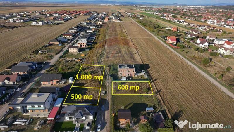 Teren Cristian 500 mp Gata de Construit! 