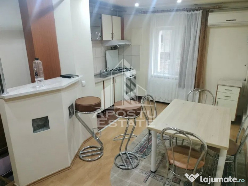 Apartament cu 2 camere, zona Odobescu, Centrala Proprie 