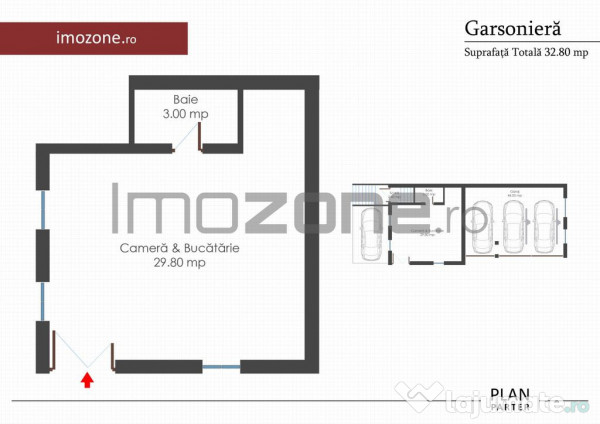 Garsoniera de vanzare, bloc nou, finisatala cheie, centra... 