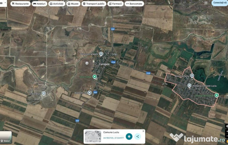 Teren pasune Luciu, cota parte 10000/407492 ; ID: R2766691 