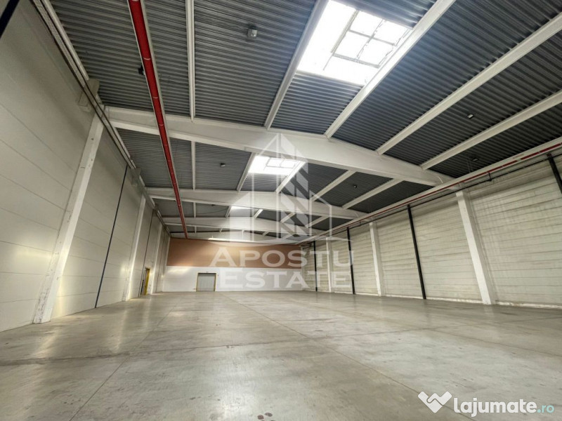 De inchiriat hala industriala 2000 mp - acces tir, rampa ...