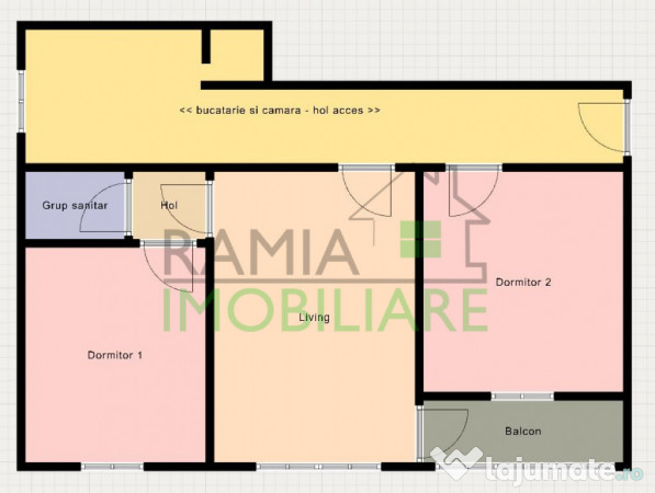 Apartament 3 camere – Astra, gata de locuit