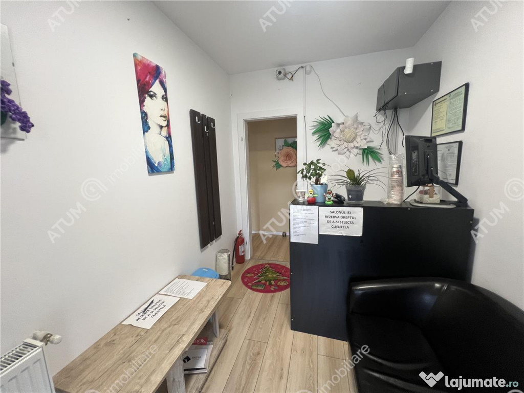 Spatiu comercial de 2 camere cu 2 bai 3 locuri de parcare zo 