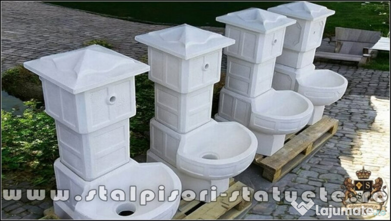 Cișmea apă curentă, gri natural, model C1. 