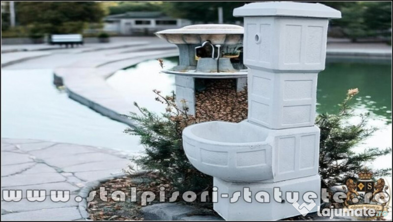 Cișmea apă curentă, gri natural, model C1. 