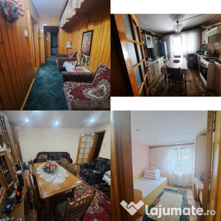 Apartament 4 camere,decomandat,mobilat si utilat,cartier George Enescu 