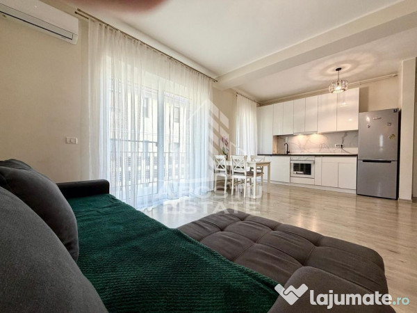 Apartament 3 camere, centrala proprie, loc de parcare, Giroc