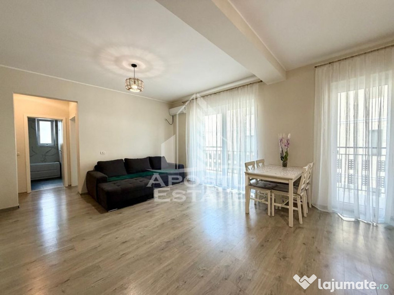 Apartament 3 camere, centrala proprie, loc de parcare, Giroc