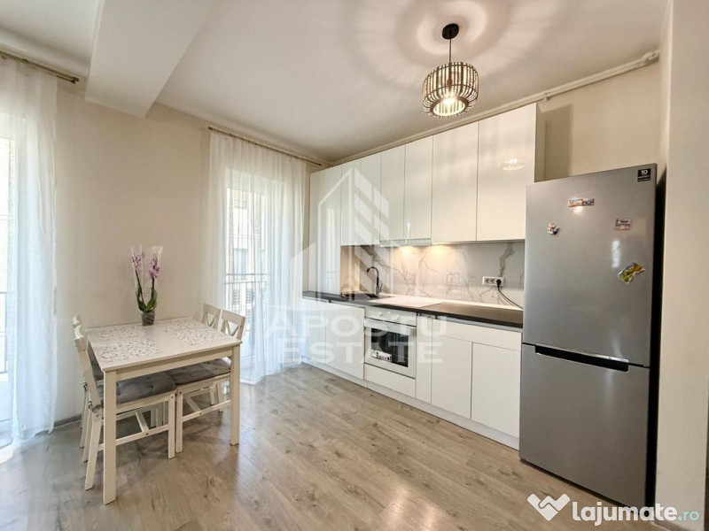 Apartament 3 camere, centrala proprie, loc de parcare, Giroc