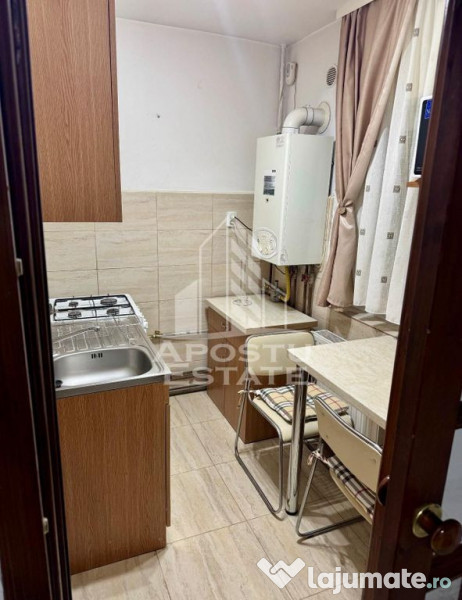 Apartament cu 1 camera, centrala proprie, zona Girocului