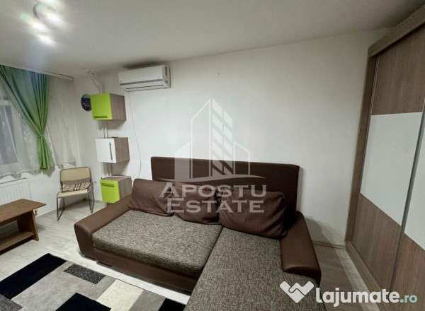 Apartament cu 1 camera, centrala proprie, zona Girocului
