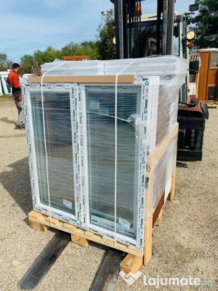 Ferestre albe noi 2 canate 
