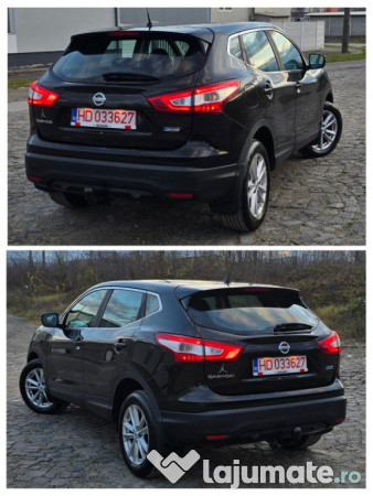 Nissan Qashqai/2015/1,5 DCI/110 CP/Clima/Navi/Pilot/Camera/Leduri