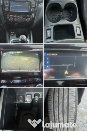 Nissan Qashqai/2015/1,5 DCI/110 CP/Clima/Navi/Pilot/Camera/Leduri