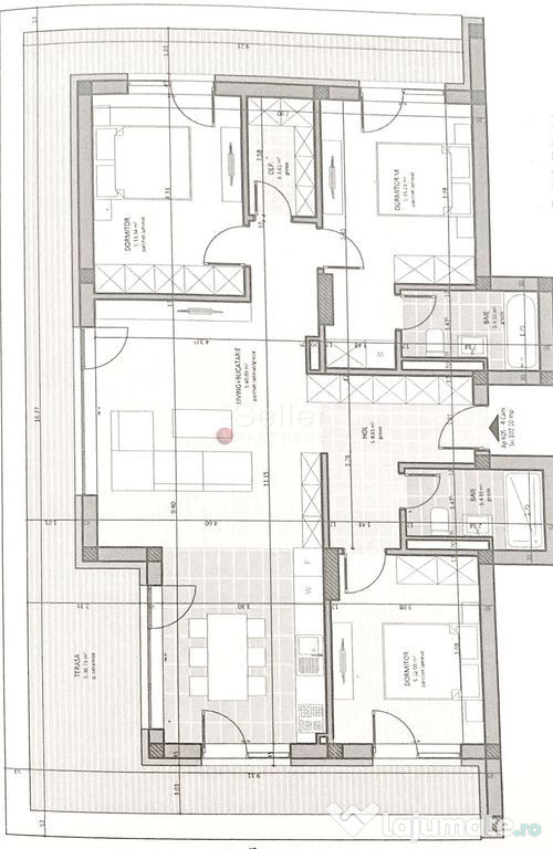 Penthouse deosebit | Suprafata Generoasa