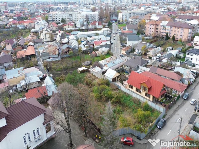 Teren 1.616 mp, D=28 ml, central zona case, autorizatie 3 cl