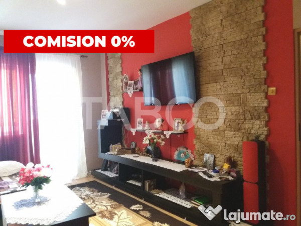 Apartament 72 mp 3 camere 2 bai etaj 3 balcon zona buna Cisn