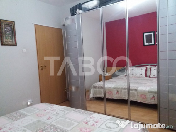 Apartament 72 mp 3 camere 2 bai etaj 3 balcon zona buna Cisn