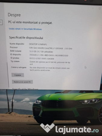 Lenovo Tinkpad P16 gen1 i7-12850HX RAM 32 NVIDIA RTX 